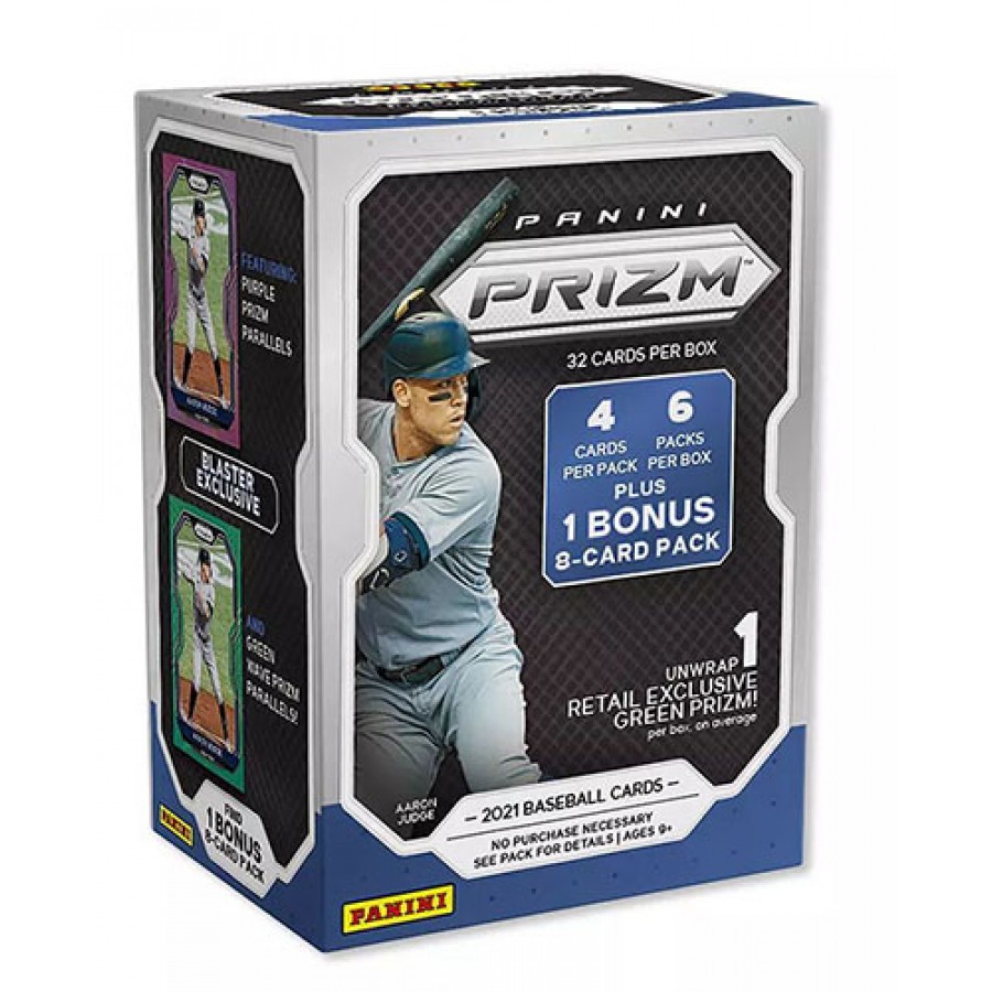 2021 MLB Prizm Baseball Trading Card Blaster Box